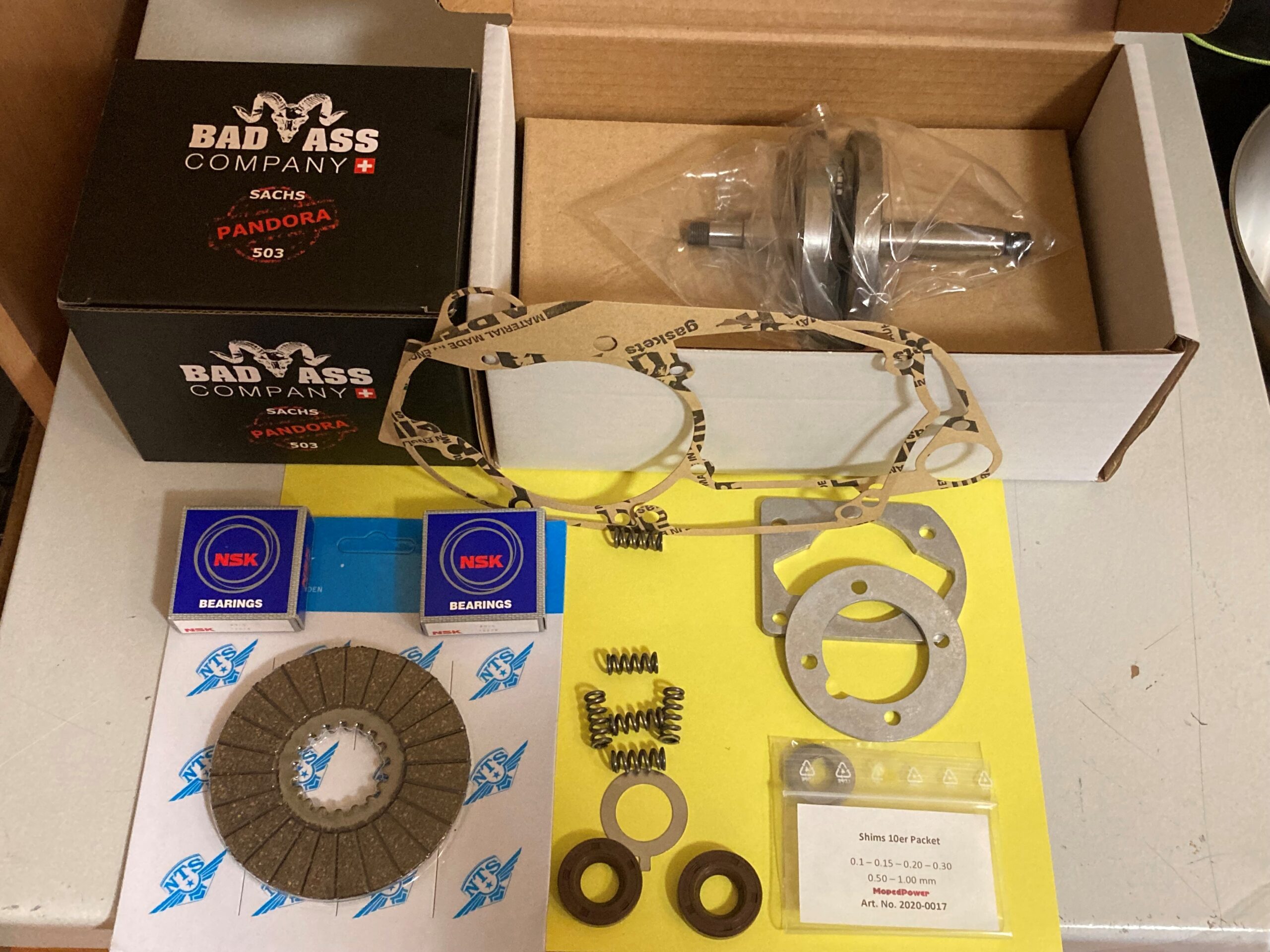 Bundling No. 15: KW45FORZA PANDORA43 LagerSet Platten 6PANZERfedern