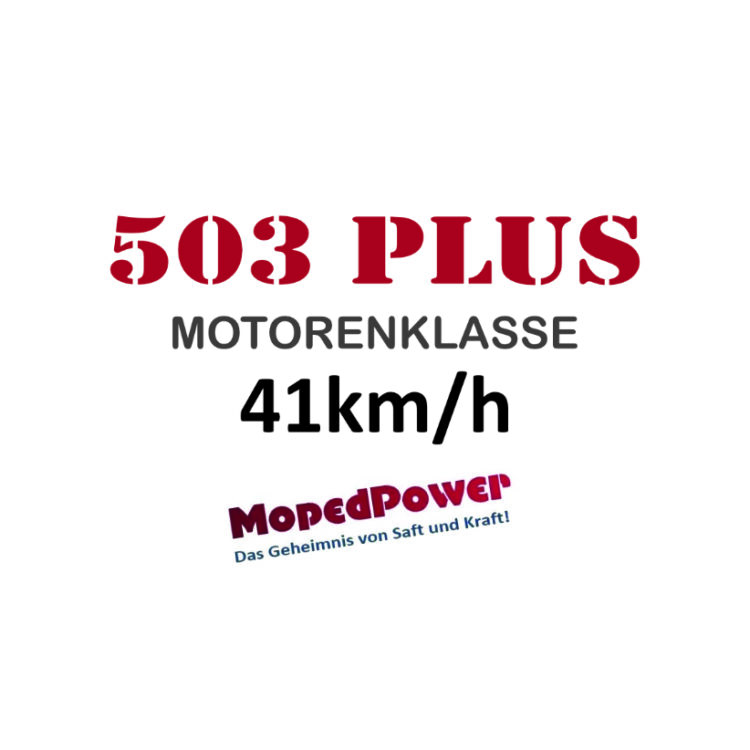 503- PLUS Motorenklasse